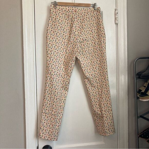 Akris Punto Franca Ankle Pants in Memphis Bell Air Print Size 8 - Picture 2 of 5